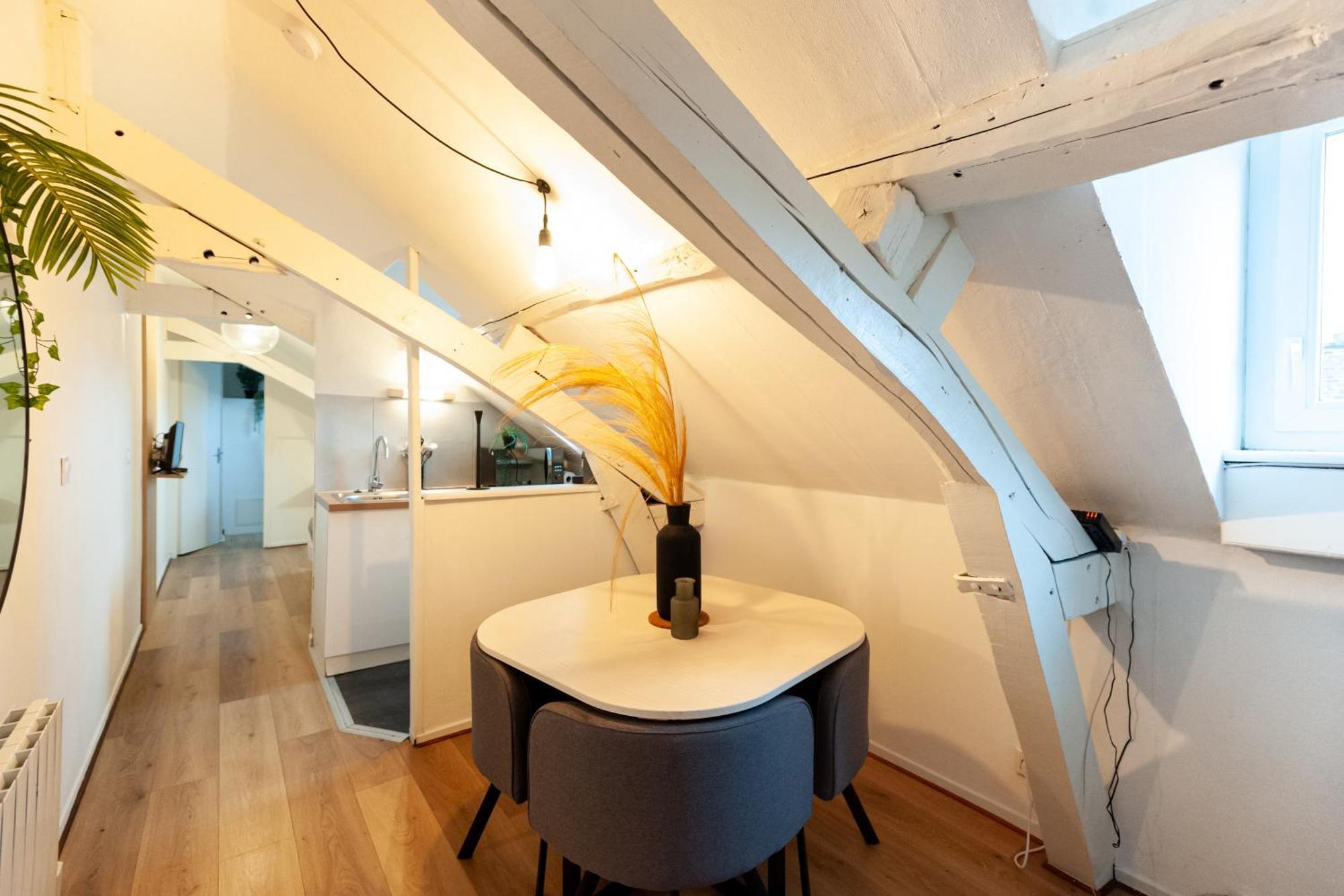 Le Loft - Studio En Hypercentre - Cathedrale Amiens Luaran gambar