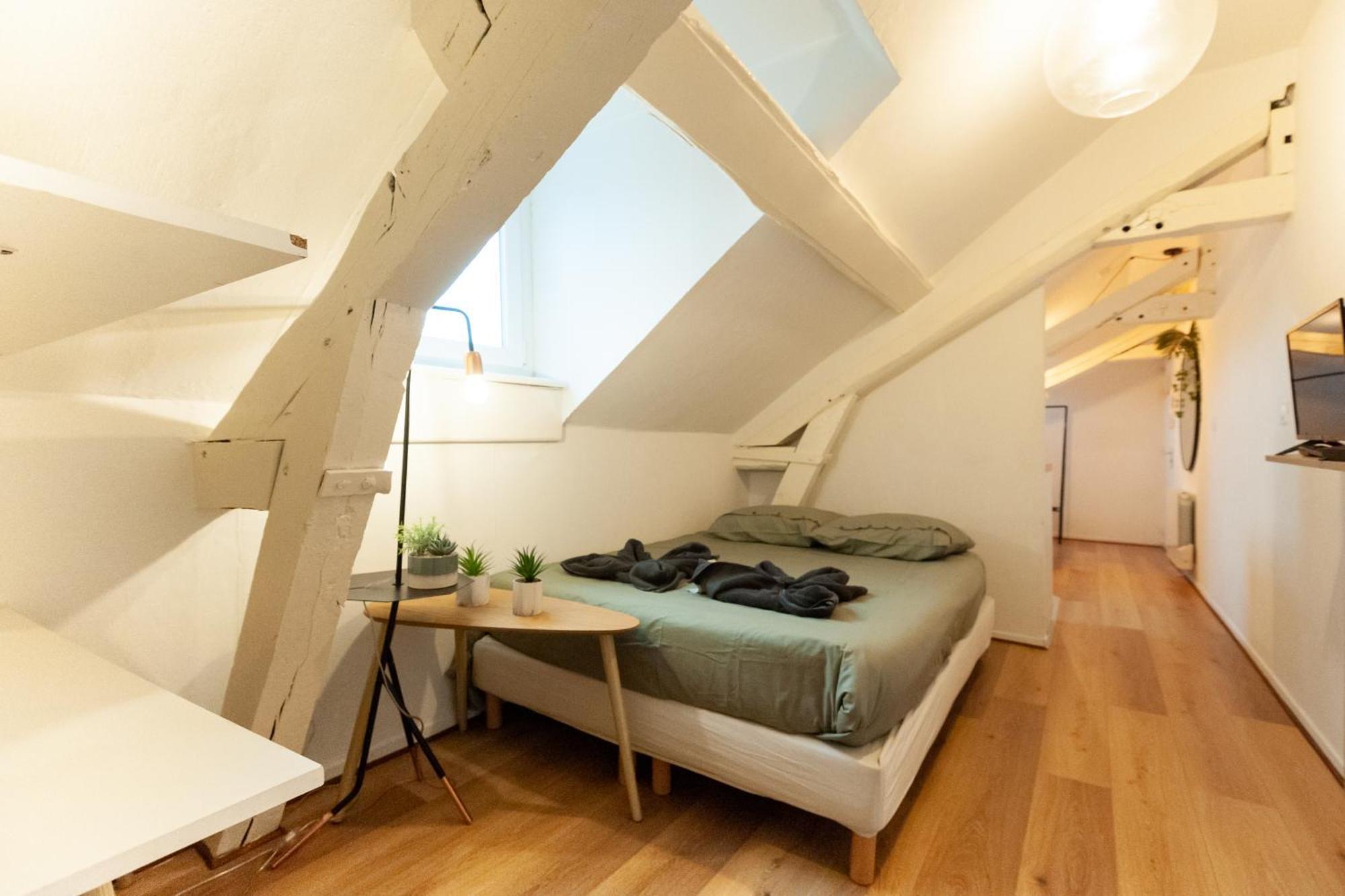 Le Loft - Studio En Hypercentre - Cathedrale Amiens Luaran gambar